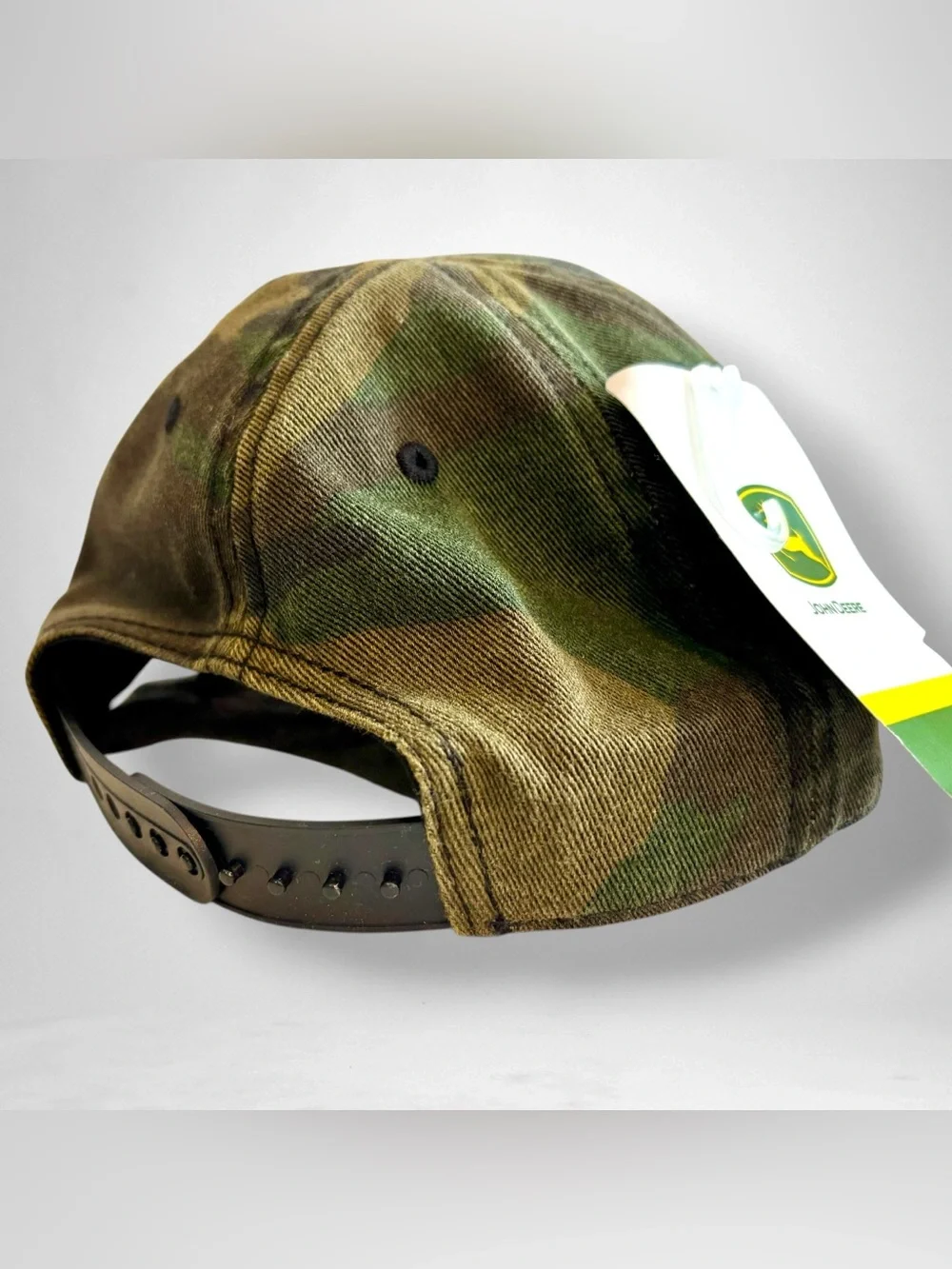 John Deere Kids Camo Tractor Patch Hat/Cap Adjustable